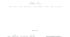 Desktop Screenshot of fabrichousenashville.com